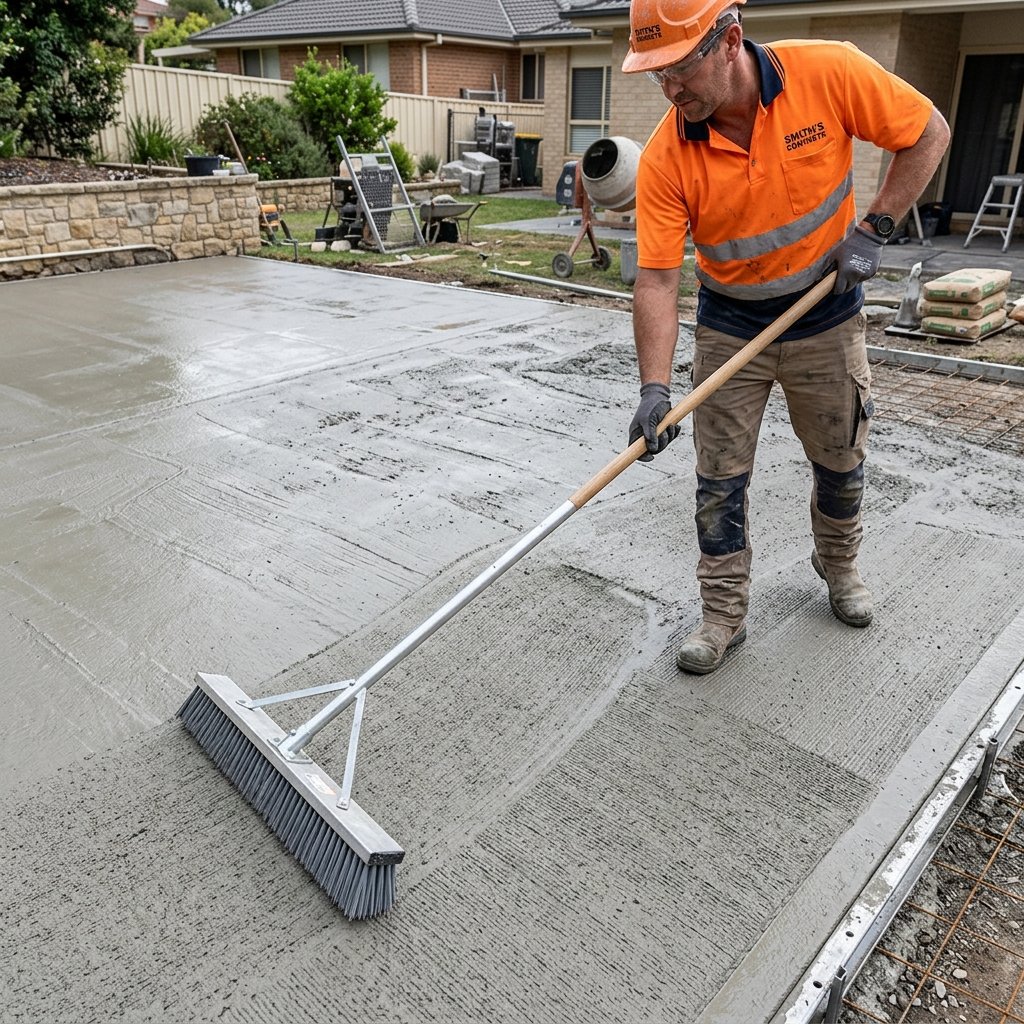 Resurfacing old concrete floor